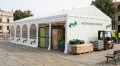 Profesjonalny namiot handlowy - 6 x 4,6 x 12 m - 550 gsm