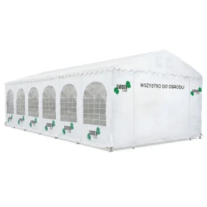 Profesjonalny namiot handlowy - 6 x 4,6 x 12 m - 550 gsm