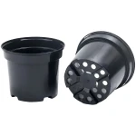 Doniczka produkcyjna 4 L czarna okrągła Ø21 cm szkółkarska