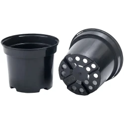 Doniczka produkcyjna 4 L czarna okrągła Ø21 cm szkółkarska