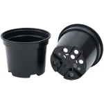 Doniczka produkcyjna 1,5L czarna okrągła Ø15 cm szkółkarska