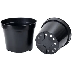 Doniczka produkcyjna 12L czarna okrągła Ø31 cm szkółkarska