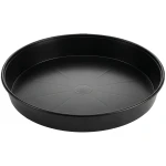  Podstawka pod doniczkę okrągła 18 cm czarna