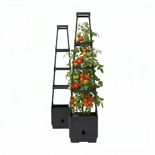 Modułowa doniczka z podporami do pomidorów 126 cm