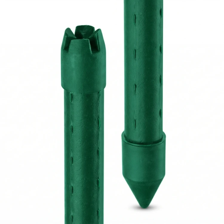 Metalowa tyczka ogrodowa powlekana PE 16mm 150 cm palik do podpierania roślin