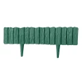 Zielona palisada ogrodowa WOOD - 58 cm