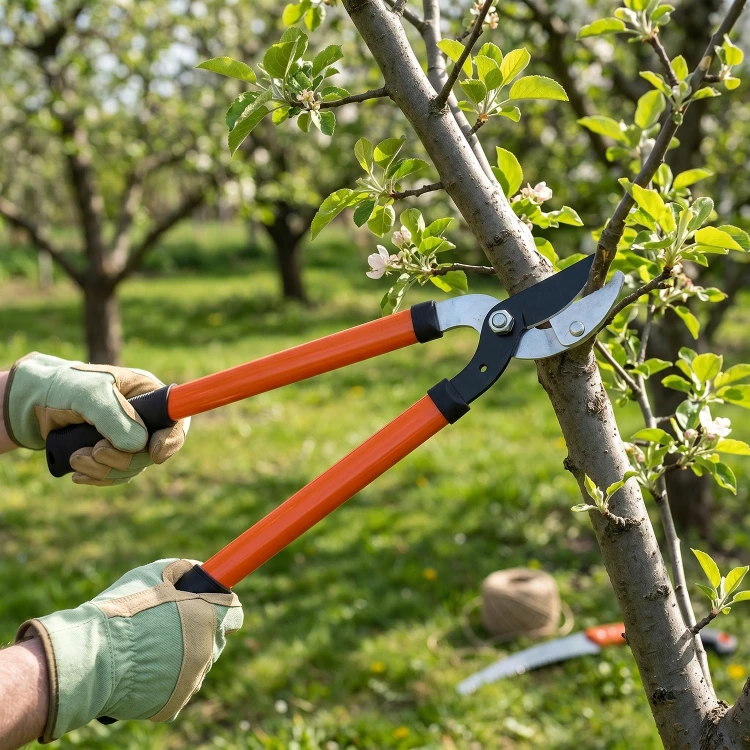 Sekator ogrodowy ręczny 55 cm do krzewów