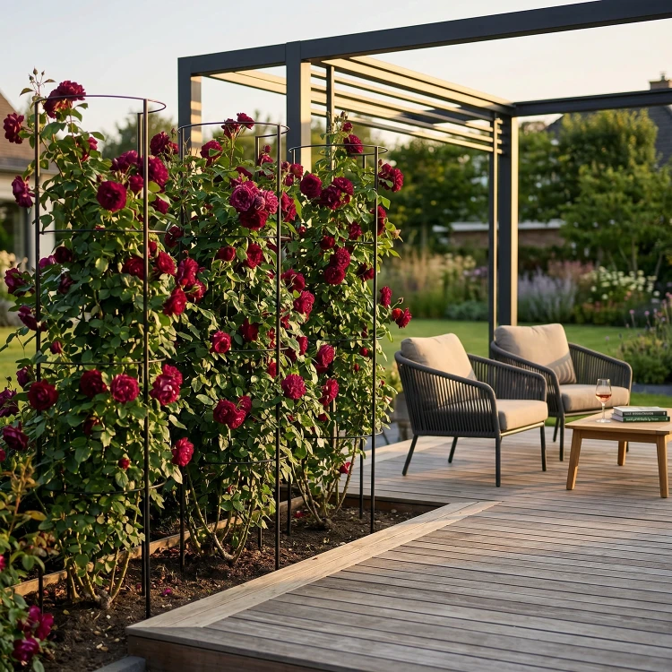 Pergola kolumnowa PRIMO 160 cm - Metalwoa podpora do róż
