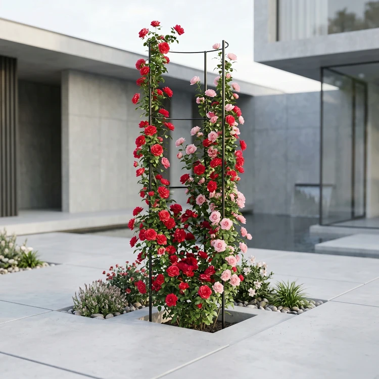 Pergola kolumnowa PRIMO 160 cm - Metalwoa podpora do róż