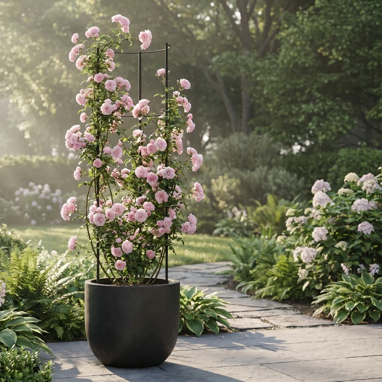 Pergola kolumnowa PRIMO 160 cm - Metalwoa podpora do róż