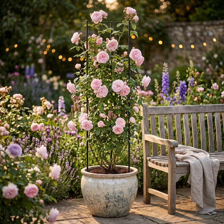 Pergola kolumnowa PRIMO 160 cm - Metalwoa podpora do róż