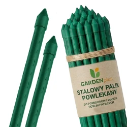 Metalowa tyczka ogrodowa powlekana PE 11mm 90 cm palik do podpierania roślin