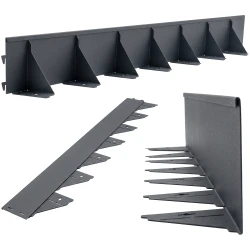 Obrzeże trawnikowe stalowe H-10cm antracytowe GARDENBORD PRO GP11050