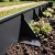 Obrzeże trawnikowe stalowe 100 mm 1 m antracytowe GARDENBORD PRO GP11050