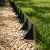 Obrzeże trawnikowe stalowe 100 mm 1 m antracytowe GARDENBORD PRO GP11050