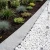 Obrzeże ogrodowe stalowe 100x20 cm srebrne GARDENBORD PRO GP11049