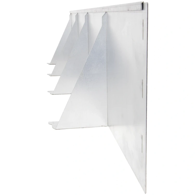 Obrzeże ogrodowe stalowe 100x20 cm srebrne GARDENBORD PRO GP11049