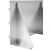 Obrzeże ogrodowe stalowe 100x20 cm srebrne GARDENBORD PRO GP11049