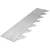 Obrzeże ogrodowe stalowe 100x20 cm srebrne GARDENBORD PRO GP11049
