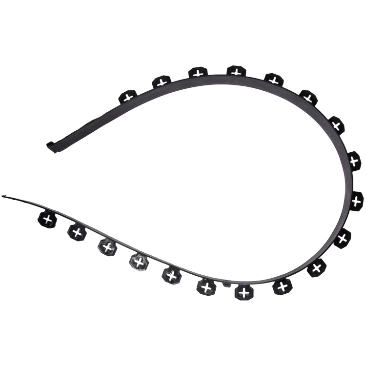 Elastyczne obrzeże trawnikowe FLEXI 40 10m + 20 kotw 18 cm GardenPlus