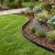Elastyczne obrzeże FLEXI 40mm 1m czarne plastikowe +kotwy 5 szt GardenPlus