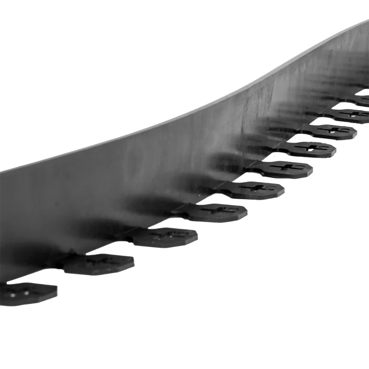 Elastyczne obrzeże FLEXI 50mm 1m czarne plastikowe +kotwy 5 szt GardenPlus