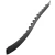 Elastyczne obrzeże FLEXI 60mm 1m czarne plastikowe +kotwy 5 szt GardenPlus