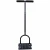 Aerator wertykulator ręczny 90 cm 15 kolców metalowy czarny LAR0156