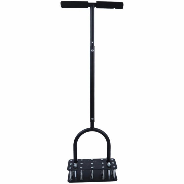Aerator wertykulator ręczny 90 cm 15 kolców metalowy czarny LAR0156