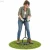 Aerator wertykulator ręczny 90 cm 15 kolców metalowy czarny LAR0156