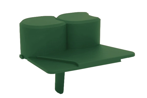palisada midi plus zielona
