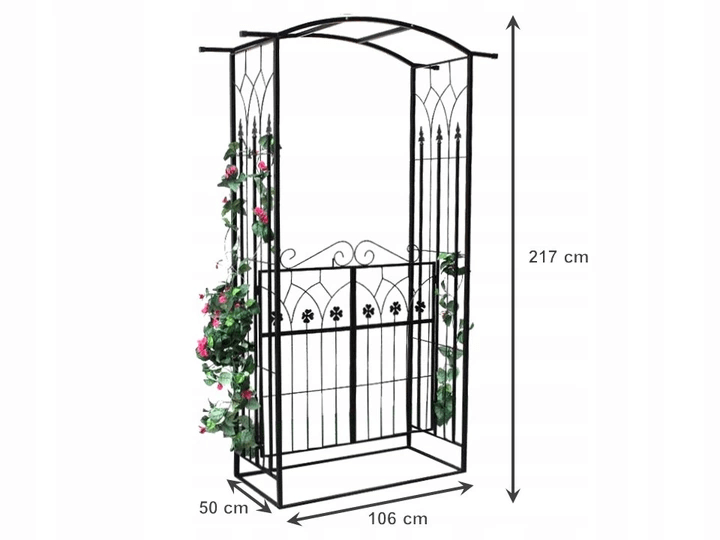 Pergola ogrodowa wymiary trejażu 217