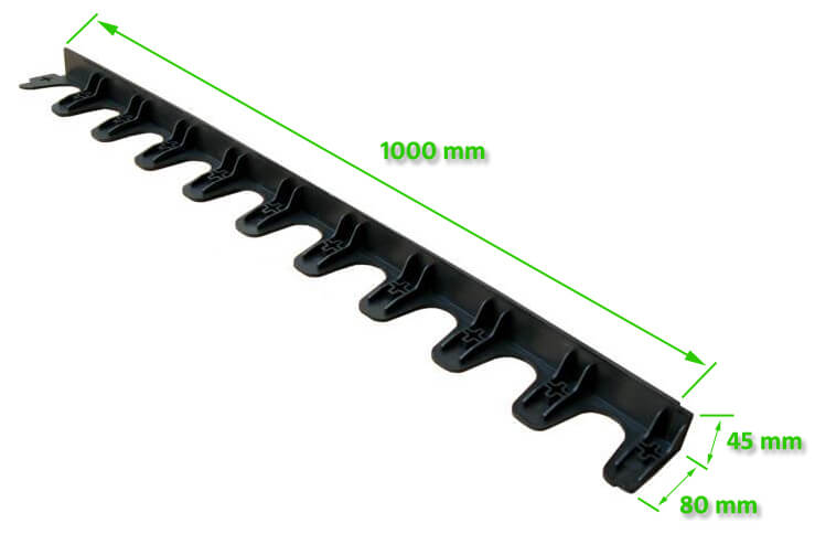 Obrzeże trawnikowe Gardenbord 45
