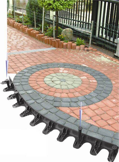 Obrzeże trawnikowe Gardenbord 45
