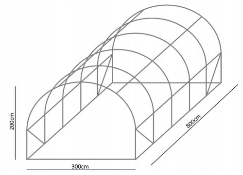 Wymiary 800x300x200 cm