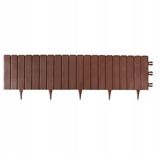 Ekopalisada Eko-Bord ciemno brązowa 22 cm
