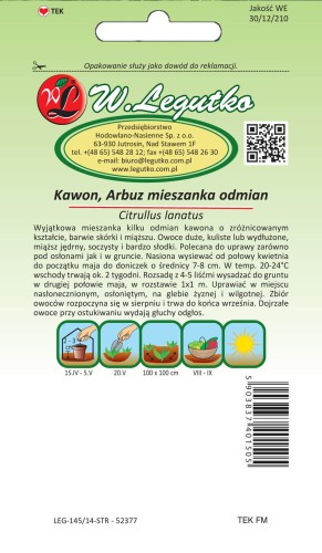 Arbuz Kawon - mieszanka odmian