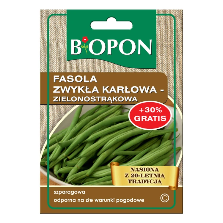 Fasola szparagowa zielona