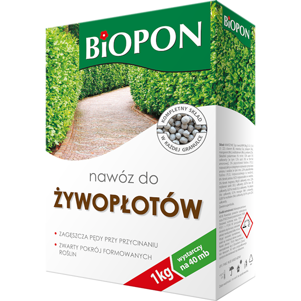 Nawóz do żywopłotów