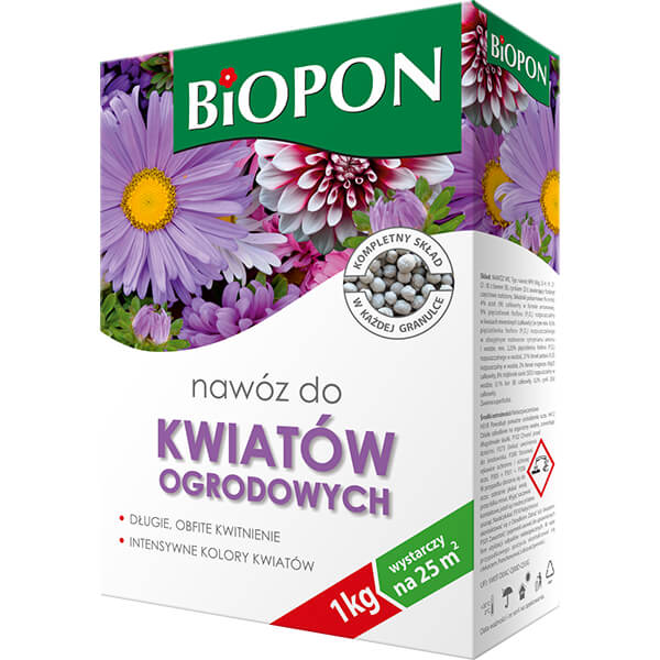 Nawóz do kwiatów ogrodowych