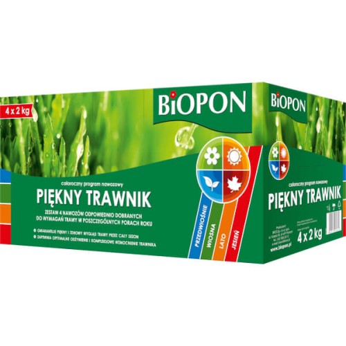 Całoroczny program nawozowy do trawnika