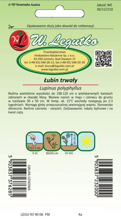 Łubin trwały mieszanka