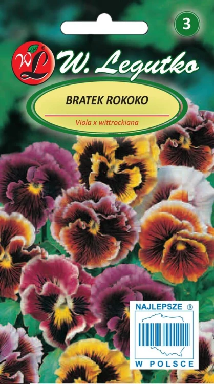 Bratek wielokwiatowy Rococo