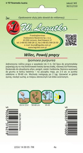 Wilec, Powój pnący mieszanka