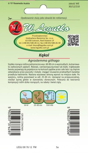 Kąkol różowy