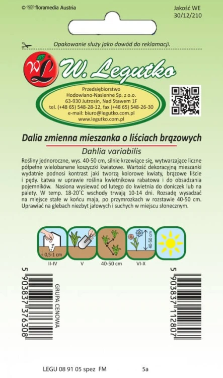 Dalia zmienna półpeł. karł. Diablo