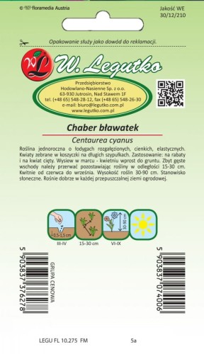Chaber bławatek