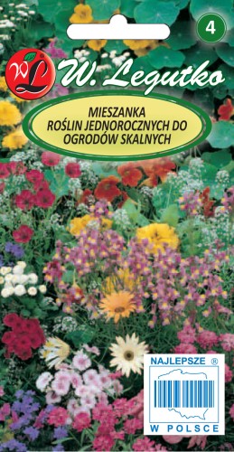 Mieszanka roślin do ogrodów sklanych