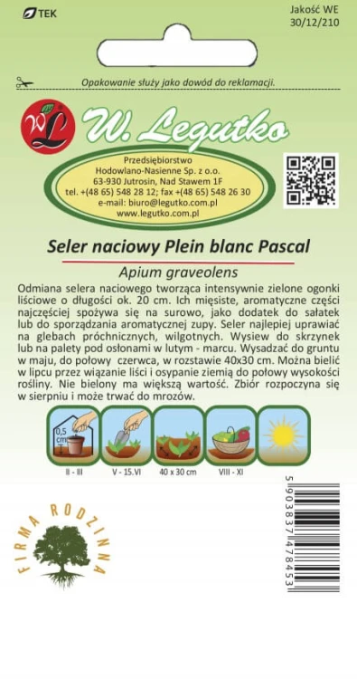 Seler naciowy Plein blanc
