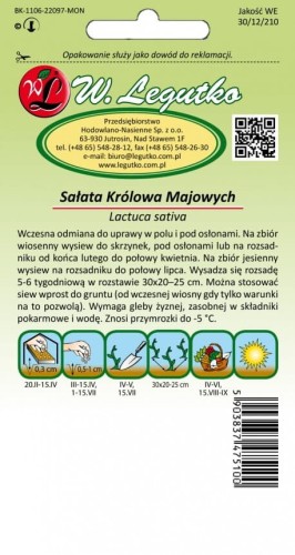 Sałata Królowa Majowych